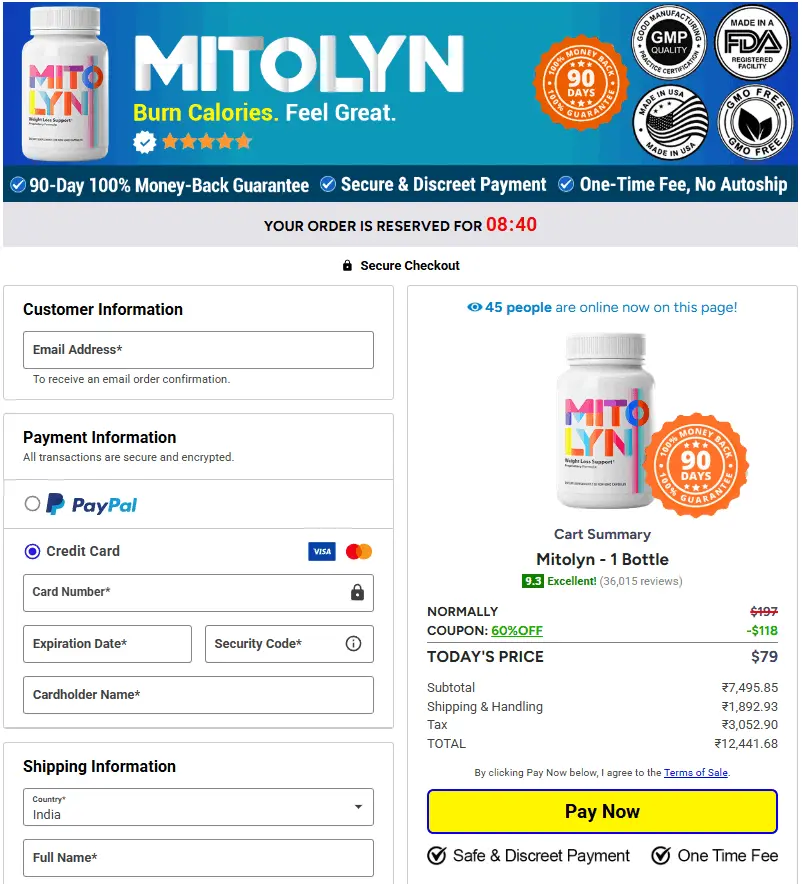 Mitolyn Purchase